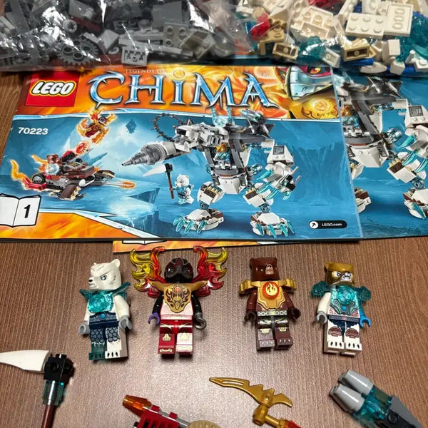 [BUNJANG] LEGO Legends of Chima Icebite's Saber-Tooth Walker 70223 / 레고 키마 아이스바이트의 클로 드릴러 70223