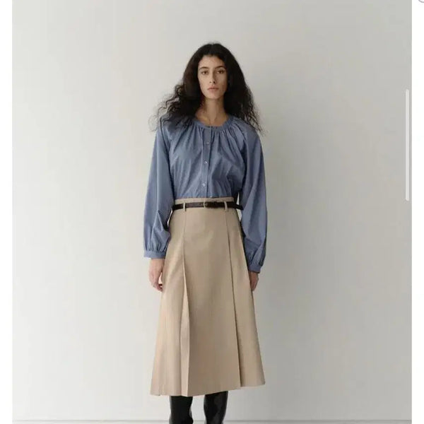 [BUNJANG] Archaic Pleated Skirt & Leshop Wide Denim Pants (Set) / 아르카익 주름치마+르샵 청바지 둘ㄷ새상품