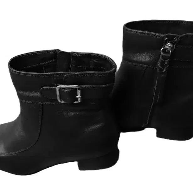 [BUNJANG] Women's Ankle Boots (Side Zip) - 240mm / w166 새상품 (옆지퍼)여성 앵글부츠/여성240mm/사놀까