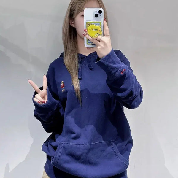 [BUNJANG] Polo Ralph Lauren Teddy Bear Hoodie L / 폴로랄프로렌 테디베어 후드