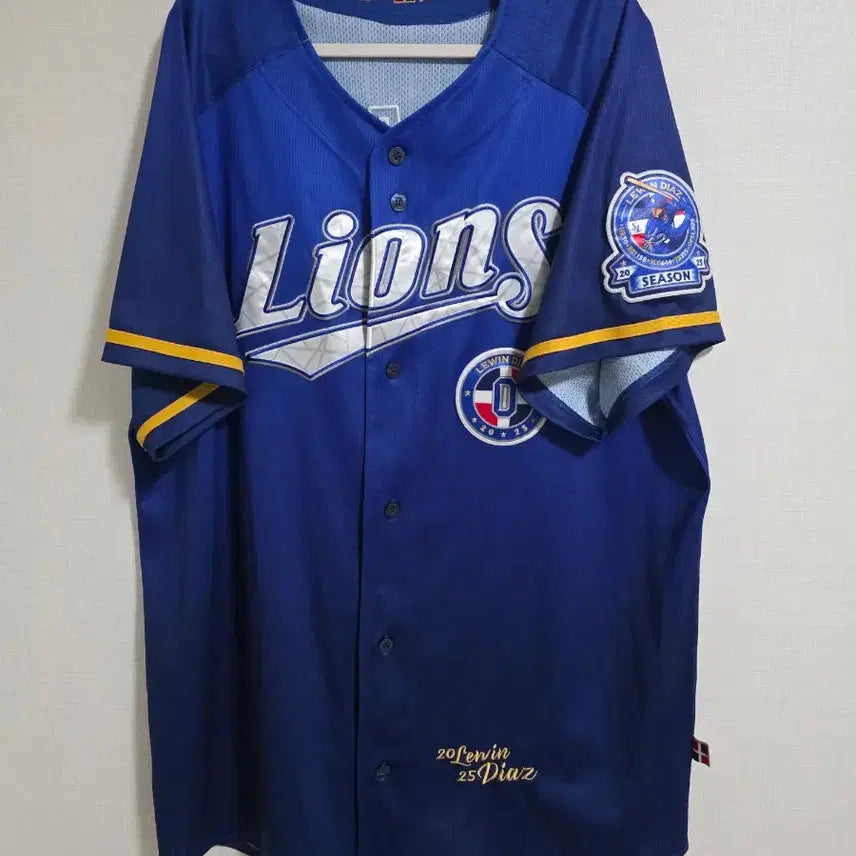 [BUNJANG] Samsung Lions Diaz 50-150 Commemorative Jersey Size 120 / 삼성라이온즈 디아즈 50-150 기념 유니폼