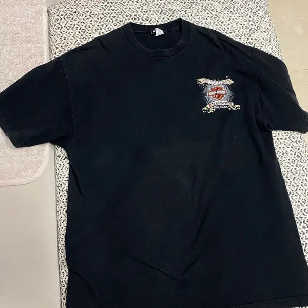 [BUNJANG] Harley-Davidson Vintage Short Sleeve T-Shirt XL / 할리데이비슨 반팔 티셔츠 빈티지 xl 정품