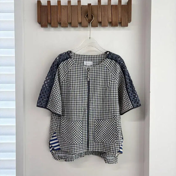 [BUNJANG] Son Jung Wan Short Sleeve Jacket / 손정완 반팔 자켓