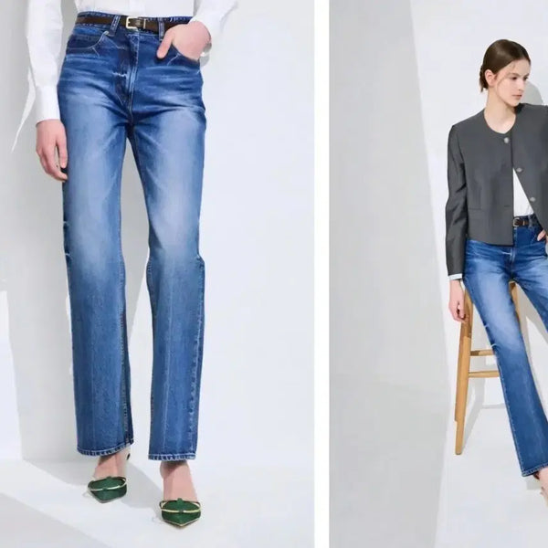 [BUNJANG] TIME 24SS Belted Bootcut Denim Pants / 타임 벨티드 부츠컷 데님 팬츠 67 24SS