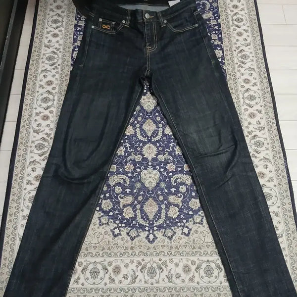 [BUNJANG] Plac Jeans Slim Skinny Jeans Dark Navy Denim Pants (M/29) / (M / 29) 플랙진 슬림 스키니진 데님팬츠