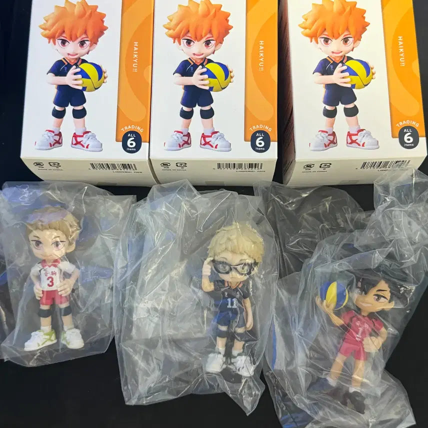 [BUNJANG] Haikyuu! Palverse Sealed Morisuke/Tsukishima/Kuroo Bundle Set / 하이큐 팔버스 미개봉 모리스케/츠키시마/쿠로오 일괄