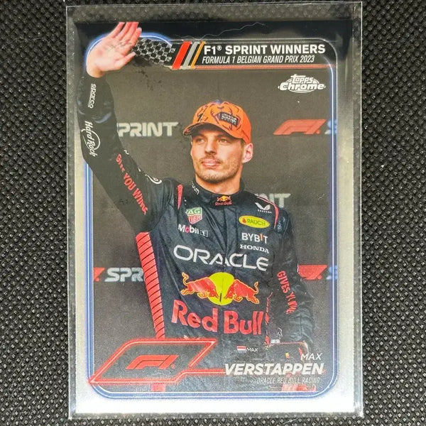 [BUNJANG] 2024 Topps Chrome Max Verstappen Card / 2024 F1 탑스 크롬 막스 베르스타펜 카드