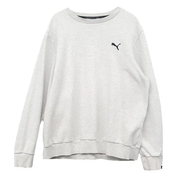 [BUNJANG] Puma Light Grey Sweatshirt L / 푸마 라이트 그레이 맨투맨 L