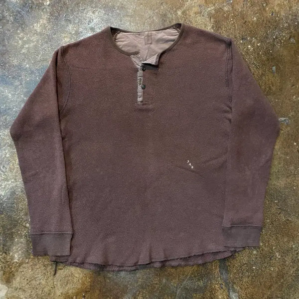 [BUNJANG] Old Joe Henry Neck Long Sleeve / Old joe 올드조 헨리넥 롱슬리브