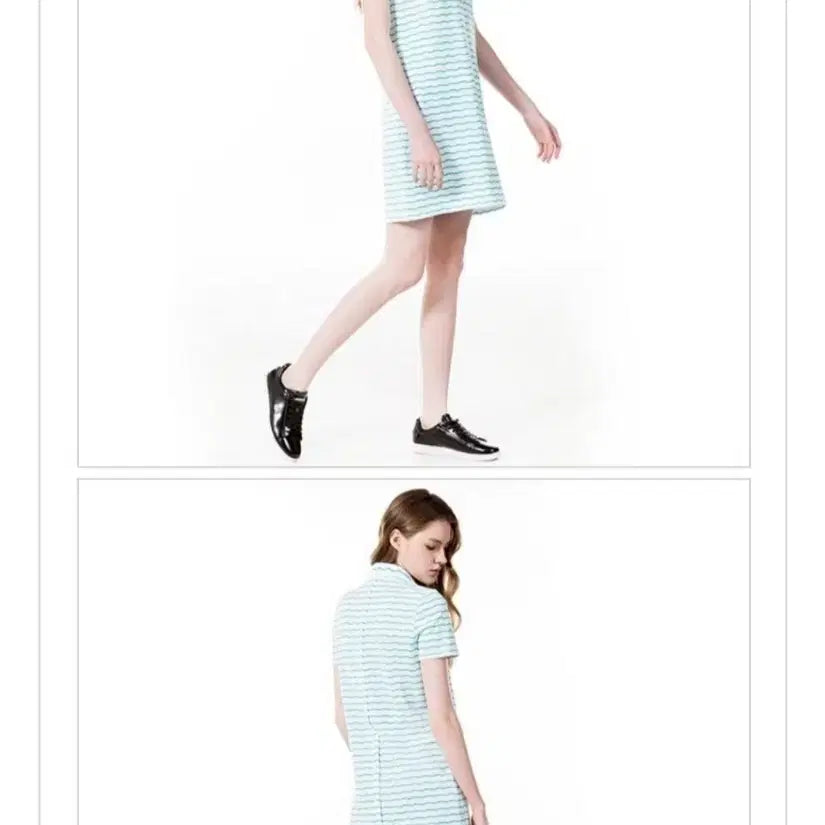 [BUNJANG] Lacoste Women's Size 38 Collar Dress / 라코스테 카라원피스38표기