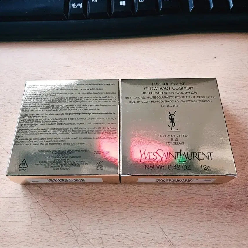 [BUNJANG] Yves Saint Laurent Touche Éclat Glow Cushion Refill B10 (Pink) / 미개봉) 입생로랑 뚜쉬에끌라 핑크 쿠션 리필 B10호 새상품