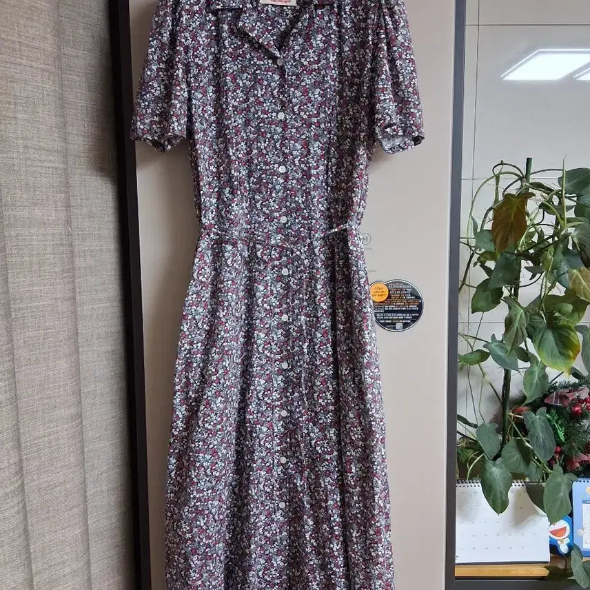 [BUNJANG] Bicolicque Floral Print Dress / 비꼴리끄 잔꽃프린팅 원피스