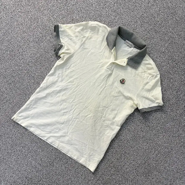 [BUNJANG] Moncler Vintage Short Sleeve Polo Shirt / S 빈티지 몽클레어 반팔 카라티 0806J1