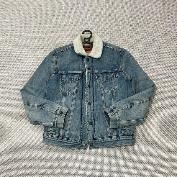 [BUNJANG] Levi's Sherpa Lined Denim Jacket / M 리바이스 셰르파 청 데님 자켓 N.9892