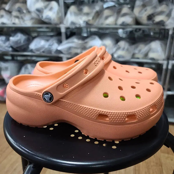 [BUNJANG] Crocs Classic Platform Clog Women's / [크록스] 클래식 플랫폼 클로그 여성용 [230] [206750-83E]