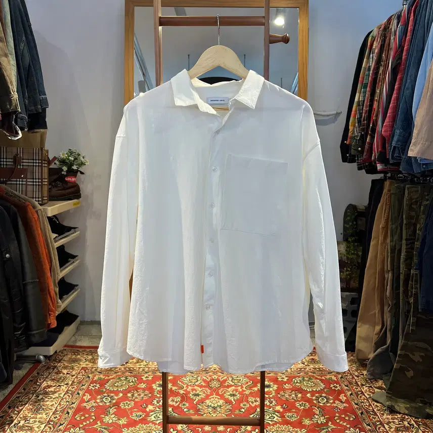 [BUNJANG] UNCOATED-247 White Shirt XL / [XL] 언코티드247 화이트 셔츠