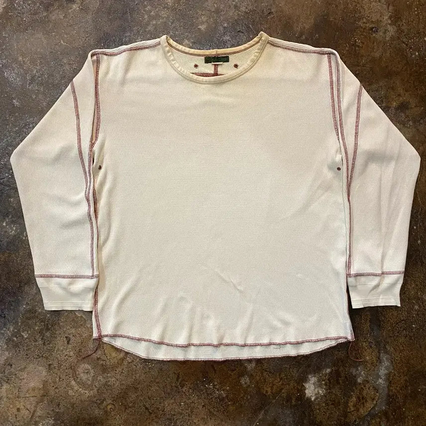 [BUNJANG] Old Joe Waffle Henley Long Sleeve / Old joe 올드조 와플 헨리넥 롱슬리브