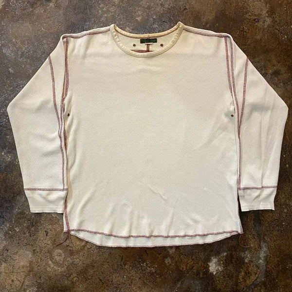 [BUNJANG] Old Joe Waffle Henley Long Sleeve / Old joe 올드조 와플 헨리넥 롱슬리브