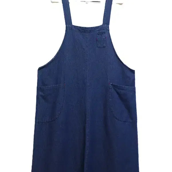 [BUNJANG] Denim Pinafore Dress (Blue Dress) / w167 미사용 데님멜빵원피스(청원피스)/여(프리)/사놀까