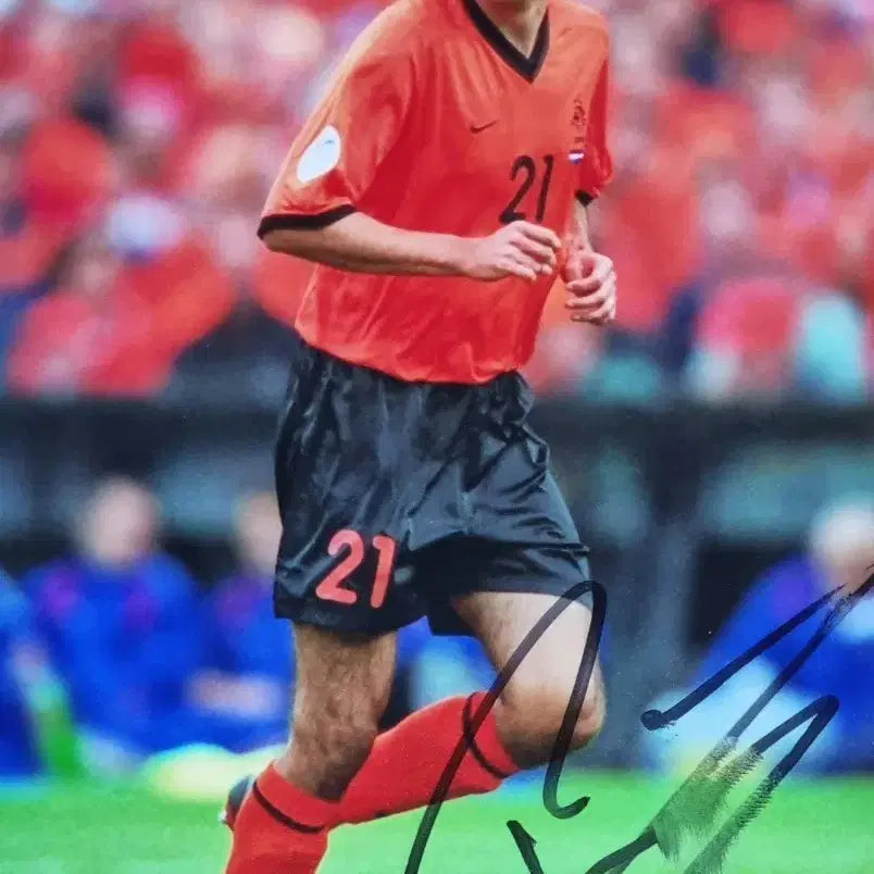[BUNJANG] Roy Makaay Signed 6x4 Photo / 로이 마카이 싸인