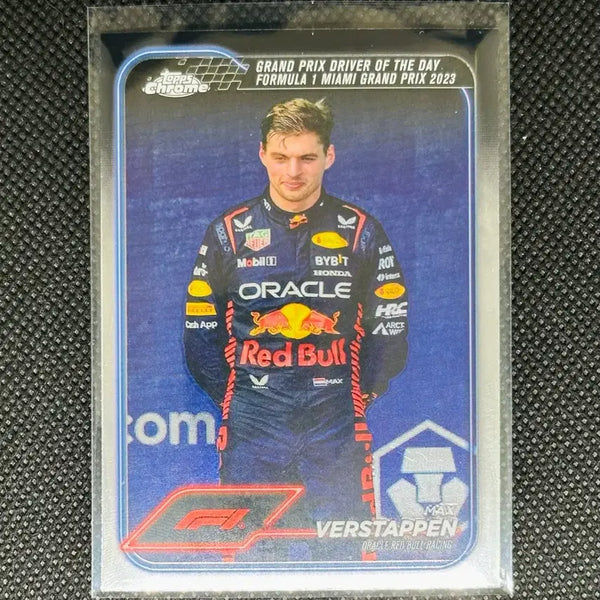 [BUNJANG] 2024 Topps Chrome Max Verstappen F1 Card / 2024 F1 탑스 크롬 막스 베르스타펜 카드