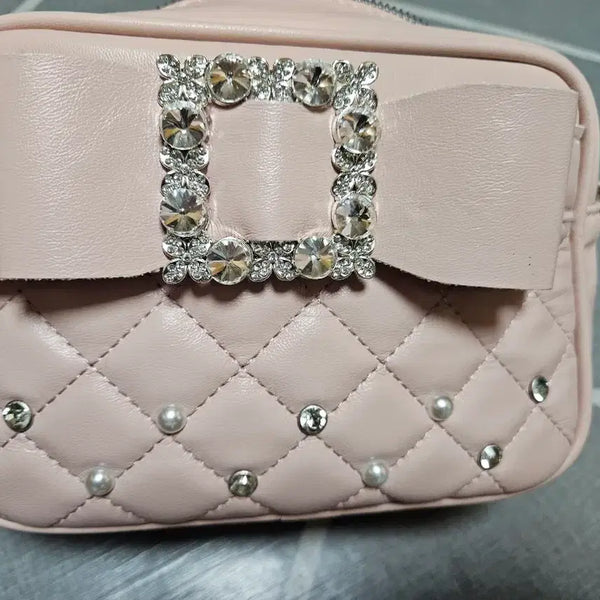 [BUNJANG] Noemi Bijou Ribbon Shoulder Bag / 노에미 비쥬 리본 숄더백 (택없)