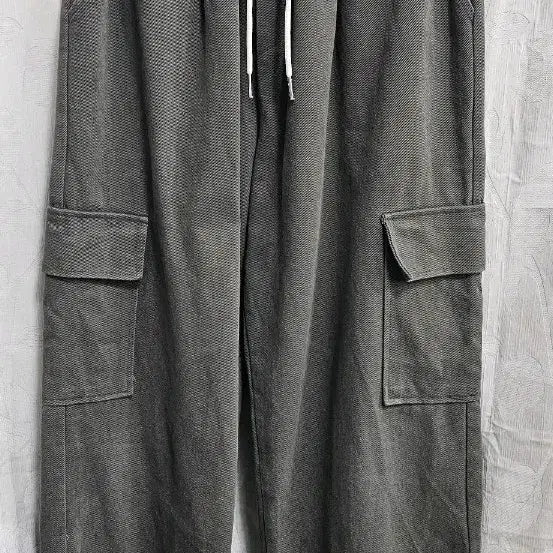 [BUNJANG] Wide Cargo Banding Pants / 와이드 카고 밴딩 팬츠