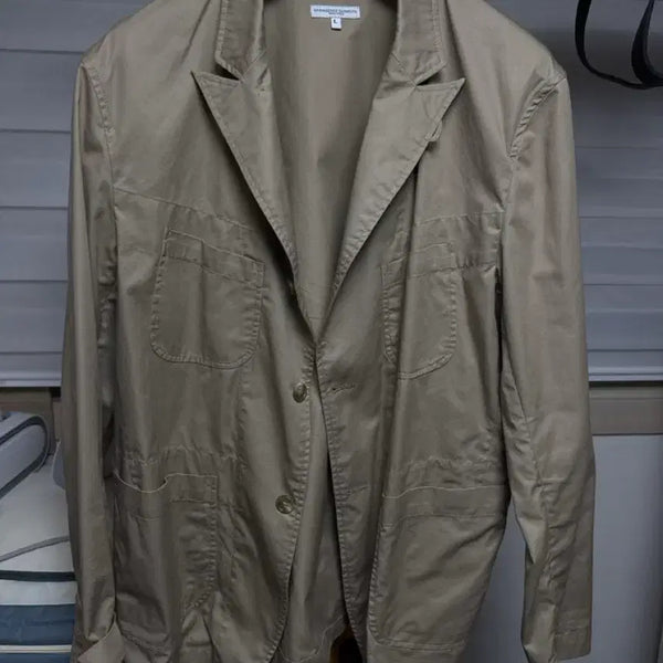 [BUNJANG] Engineered Garments New Bedford Jacket Khaki / 엔지니어드가먼츠 뉴베드포드 카키자켓 L