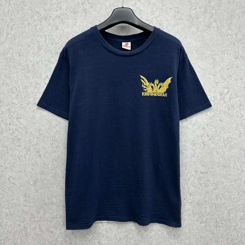 [BUNJANG] Godzilla King Ghidorah Printing Short Sleeve T-Shirt / 110 고질라 킹기도라 남자 프린팅 반팔 티셔츠