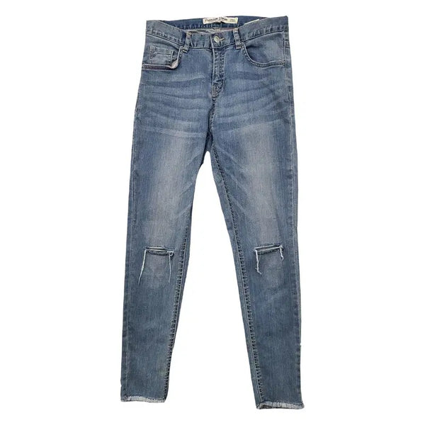 [BUNJANG] Mixxo Light Wash Denim Jeans / 미쏘 연청 워싱 청바지 24