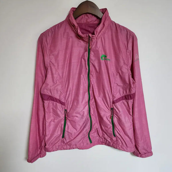 [BUNJANG] Nepa Pink Zip-Up Jacket / H79 네파 핑크 여성 집업 자켓 로고 여자
