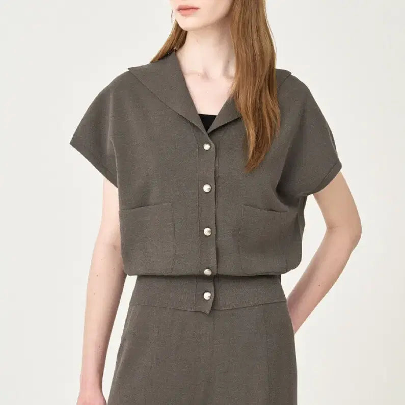 [BUNJANG] The Cashmere Front Button-Up Cardigan Size 85 / 26 더캐시미어 프론트 버튼 업 가디건 한섬