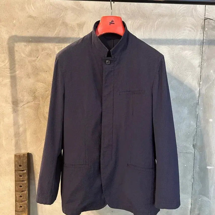 [BUNJANG] Calvin Klein Seersucker Jacket Men's Size 100 / 캘빈클라인 시어서커 자켓 남성100