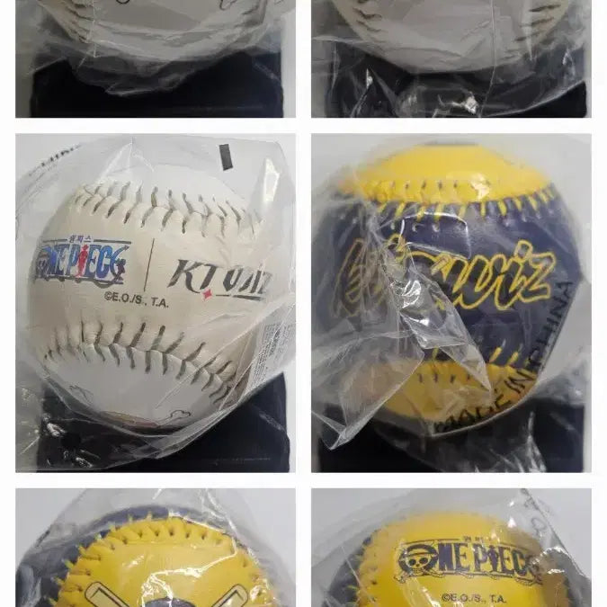 [BUNJANG] KT Wiz One Piece Logo Baseball / KT위즈 원피스 로고볼 야구공