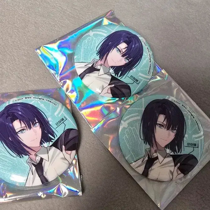 [BUNJANG] The Haunted Office Eunha-je Can Badge Bundle Set / 괴담출근 팝업 은하제 캔뱃지 LD 3개 일괄