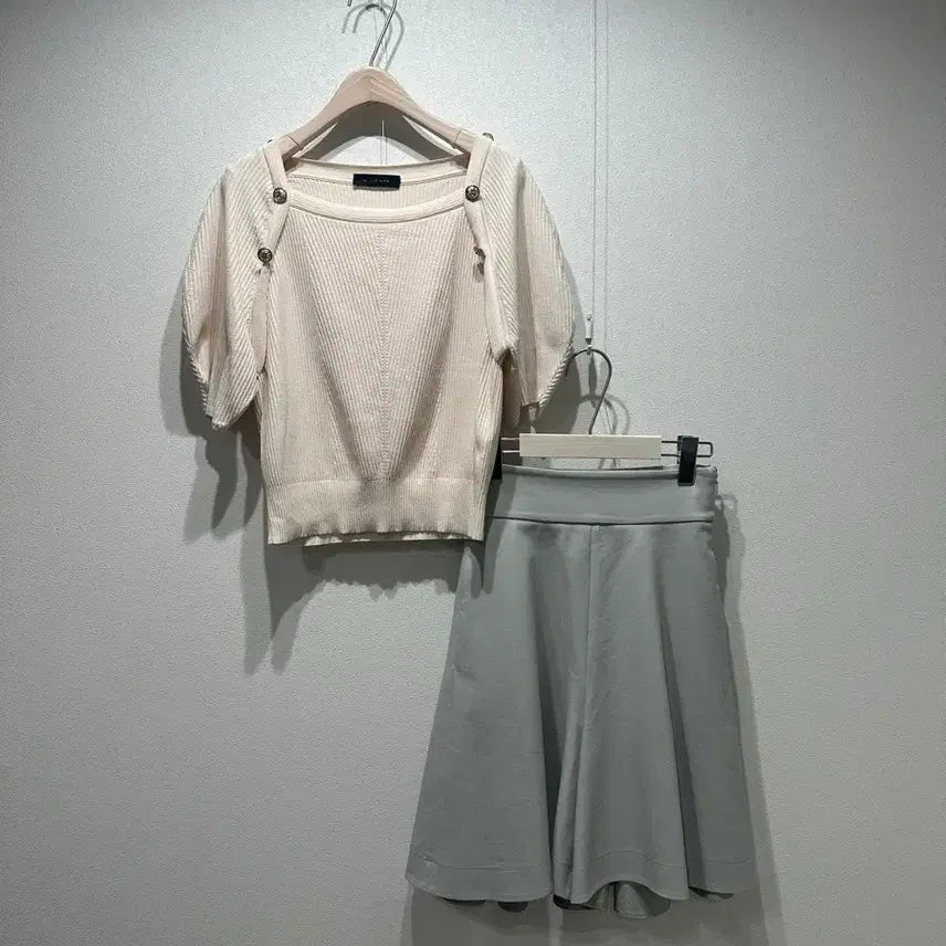 [BUNJANG] MISSHA Bolero Puff Sleeve Knit / 미샤 볼레로 퍼프슬리브 니트