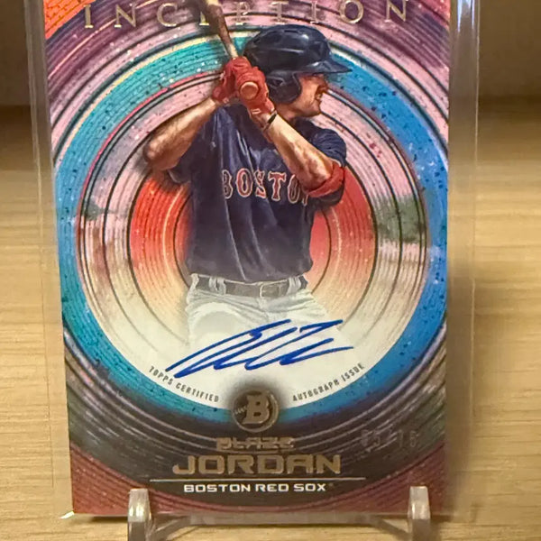 [BUNJANG] MLB Boston Blayz Jordan On-Auto /75 / [MLB] 보스턴 블레이즈 조던 온오토 (/75)