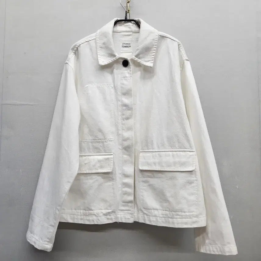 [BUNJANG] Studio Tomboy Hidden Button Pocket Jacket (L~XL) / 스튜디오톰보이 히든버튼 포켓 자켓 F(L~XL) 남성은 M~L