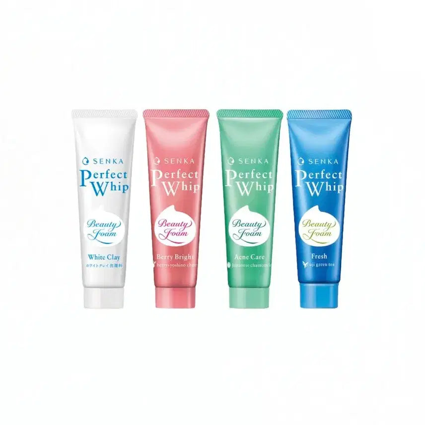 [BUNJANG] Senka Perfect Whip Cleansing Foam (4 Types) / 센카 퍼펙트휩 클렌징폼 15g (4종)