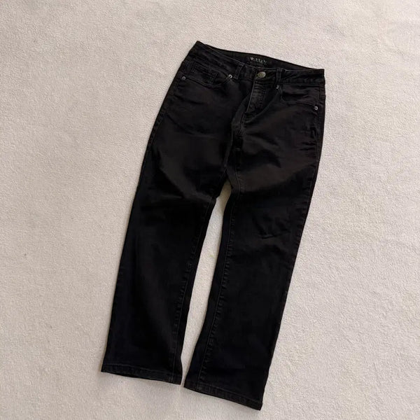 [BUNJANG] Guess Black Denim Pants 76 0720T1 / 76 게스 블랙 데님팬츠 0720T1