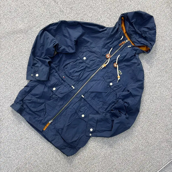 [BUNJANG] Lacoste Hooded Windbreaker Jacket / 46 라코스테 후드 바람막이 포켓 자켓 0805J1