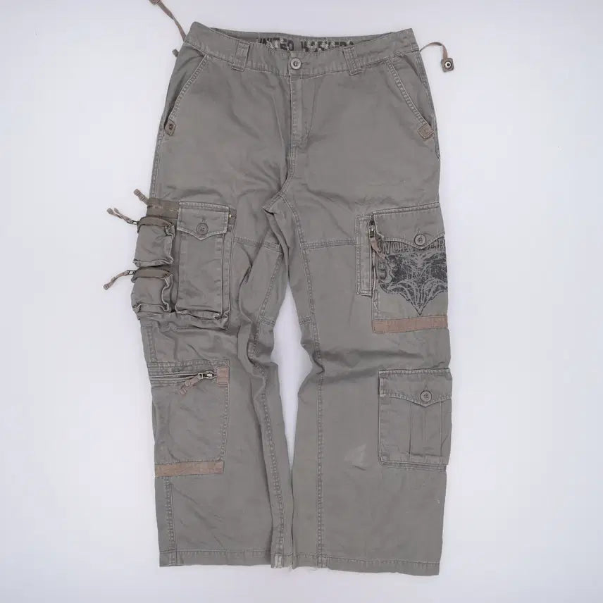 [BUNJANG] United Worker Men's Cargo Pants 0807H / 34 유나이티드 워커 남성 카고팬츠 0807H
