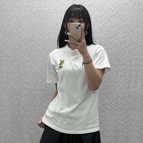 [BUNJANG] Great Fulfilled Old School Kitsch Teddy Bear T-Shirt - Size M / 그레이트 풀데드 올드스쿨 키치 테디베어 반팔티 M C13784