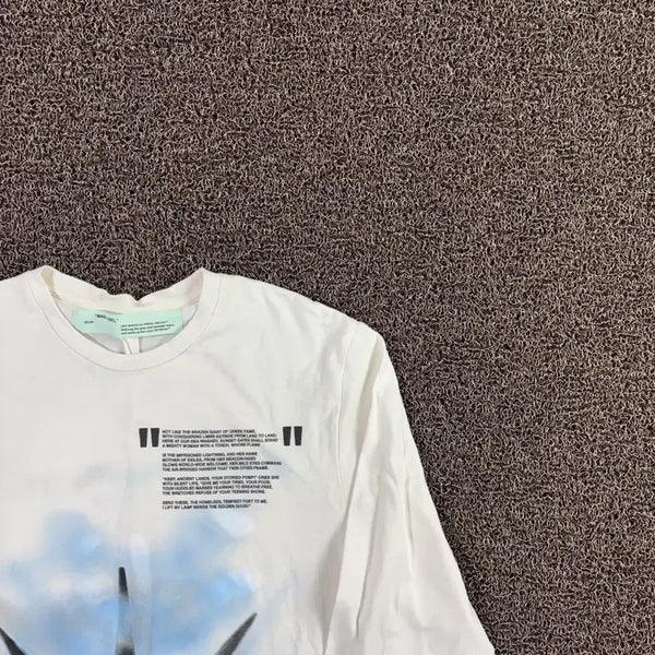 [BUNJANG] Off-White 18FW Statue of Liberty Print Sweatshirt M / 오프화이트 18fw 자유의 여신상 프린팅 맨투맨