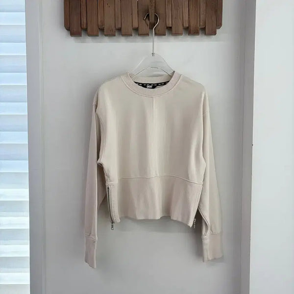 [BUNJANG] DKNY Cropped Sweatshirt / dkny 크롭 맨투맨
