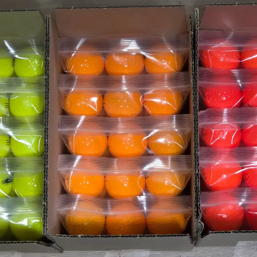 [BUNJANG] Byard A-Grade Glossy Colored Used Golf Balls (30 pcs) / 빅야드 A급 유광 컬러 로스트볼 30구 중고골프공