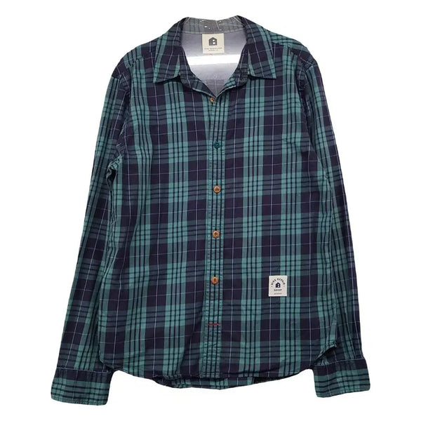 [BUNJANG] Beanpole Casual Check Shirt 95 / 빈폴 캐주얼 체크 셔츠 95