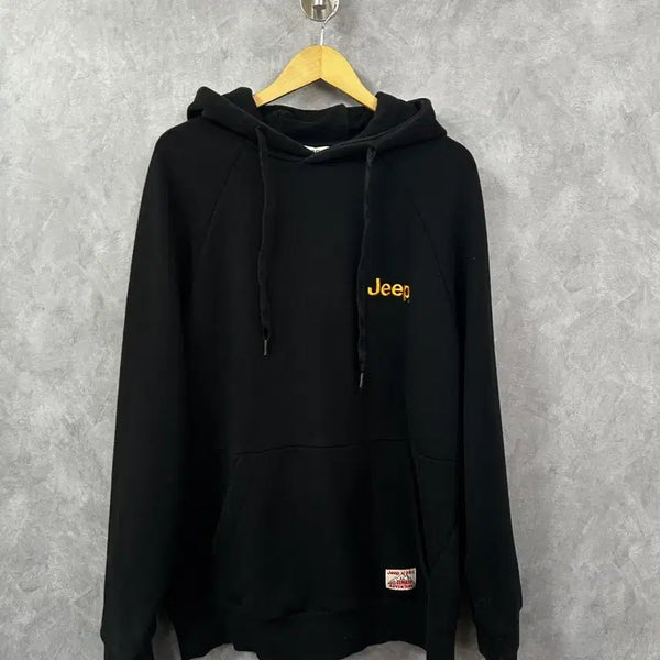 [BUNJANG] Jeep Black Hoodie XL / 지프 후드티 블랙 XL