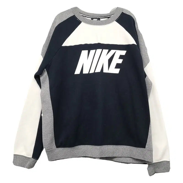 [BUNJANG] Nike Printed Black Sweatshirt L / 나이키 프린팅 블랙 맨투맨 L