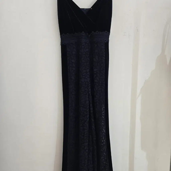 [BUNJANG] Maryling Dress Jumpsuit Dark Navy Size 36 / 메릴링 드레스 점프수트
